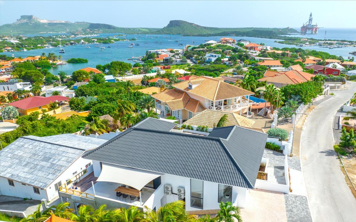 Villa Noma - Luxe Villa Met Uitzicht Spaanse Water Willemstad Esterno foto